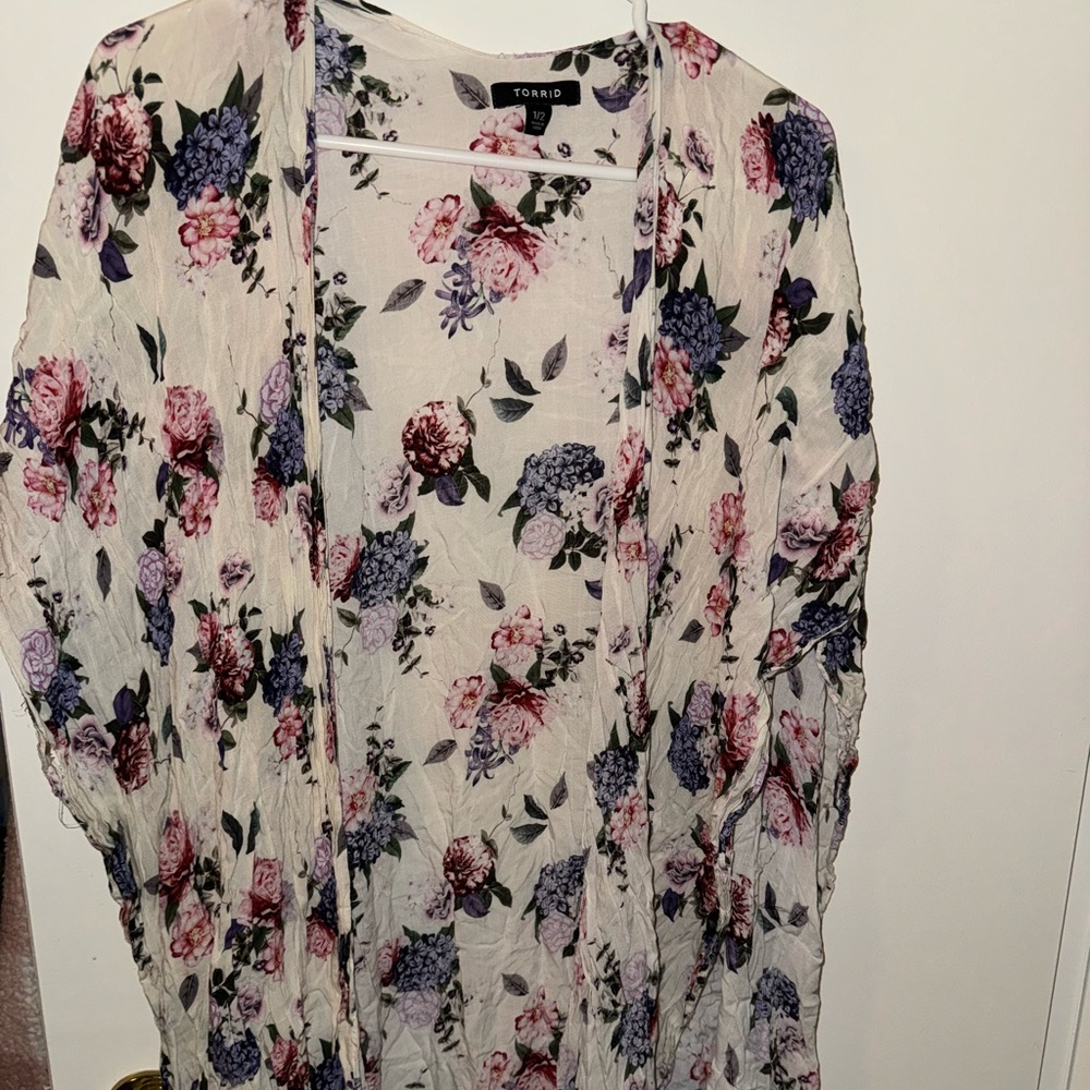 Torrid over the shoulders cover up